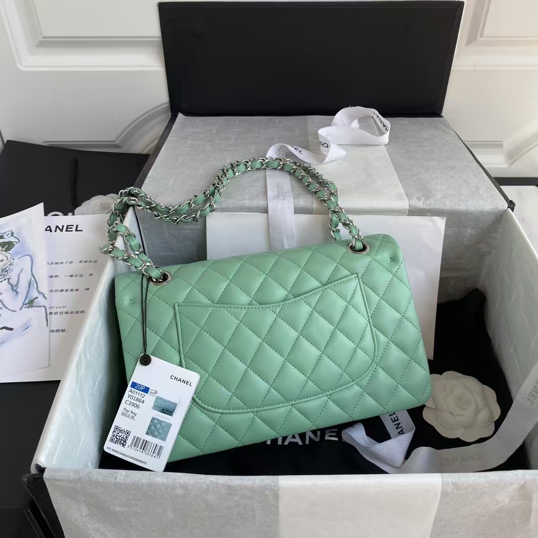 Replicate Chanel Classic 11.12 Handbag Silver Hardware(1:1 replica)