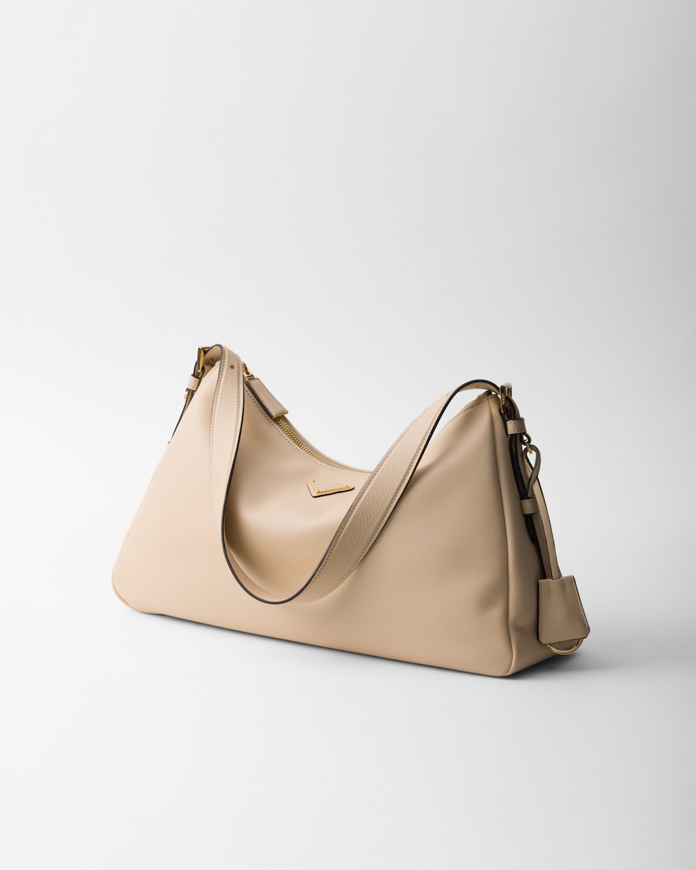 Replicate Prada Aimée Large Leather Shoulder Bag(1:1 replica)