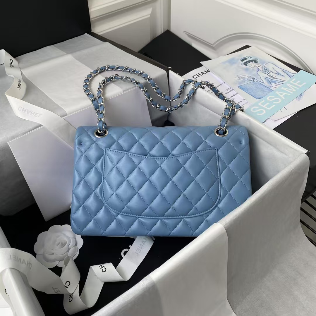 Replicate Chanel Classic 11.12 Handbag Silver Hardware(1:1 replica)