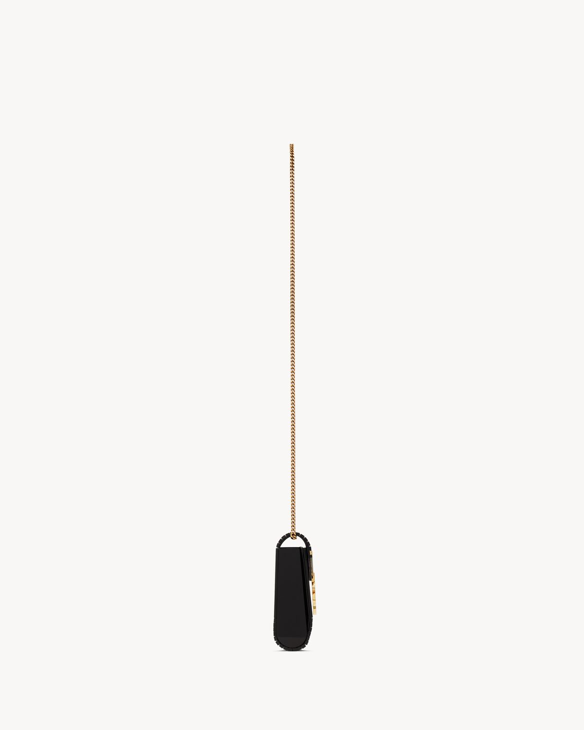Replicate YSL Vicky Miniaudiere In Plexiglass(1:1 replica)