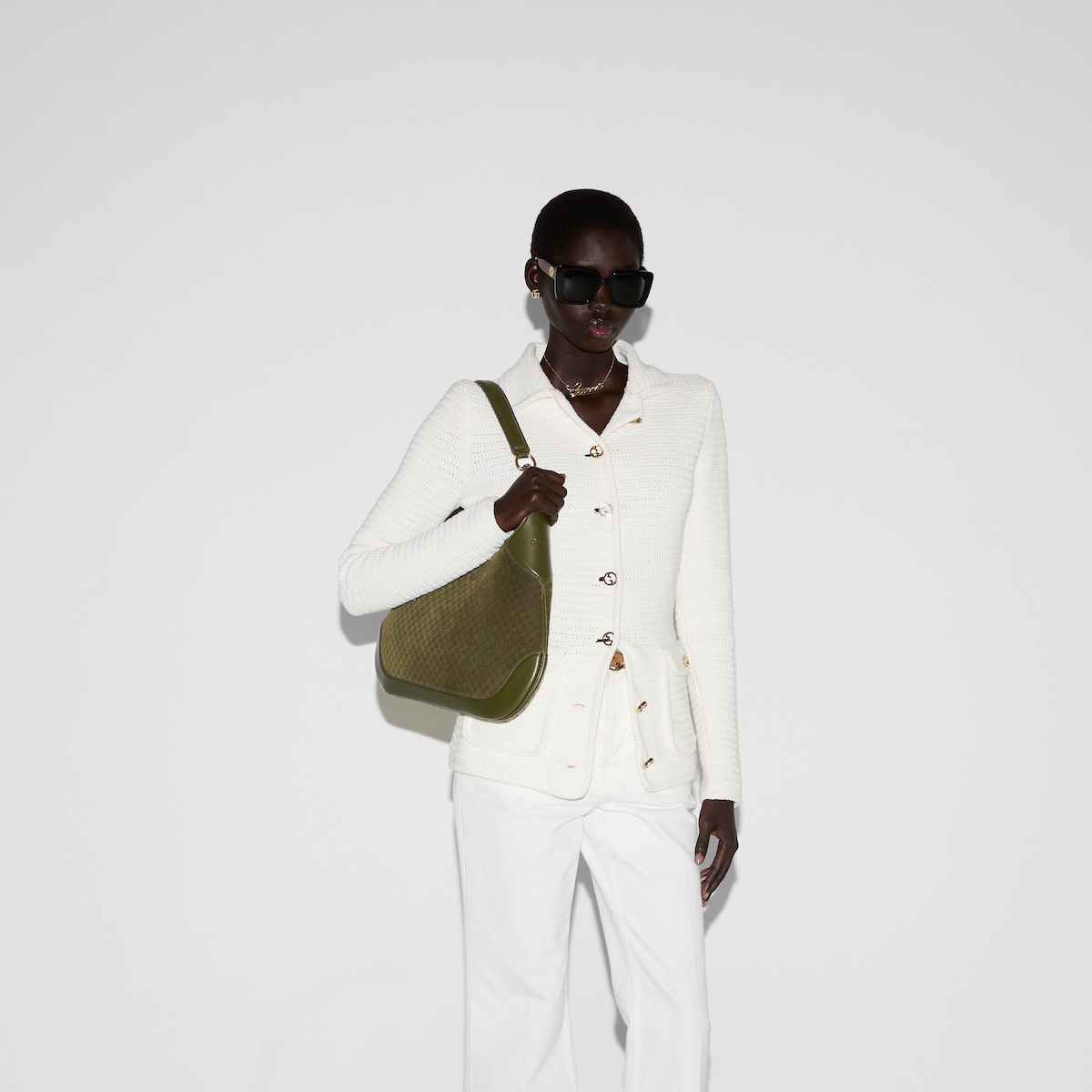 Replicate Gucci B Small Shoulder Bag(1:1 replica)