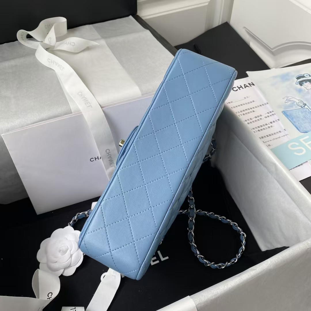 Replicate Chanel Classic 11.12 Handbag Silver Hardware(1:1 replica)