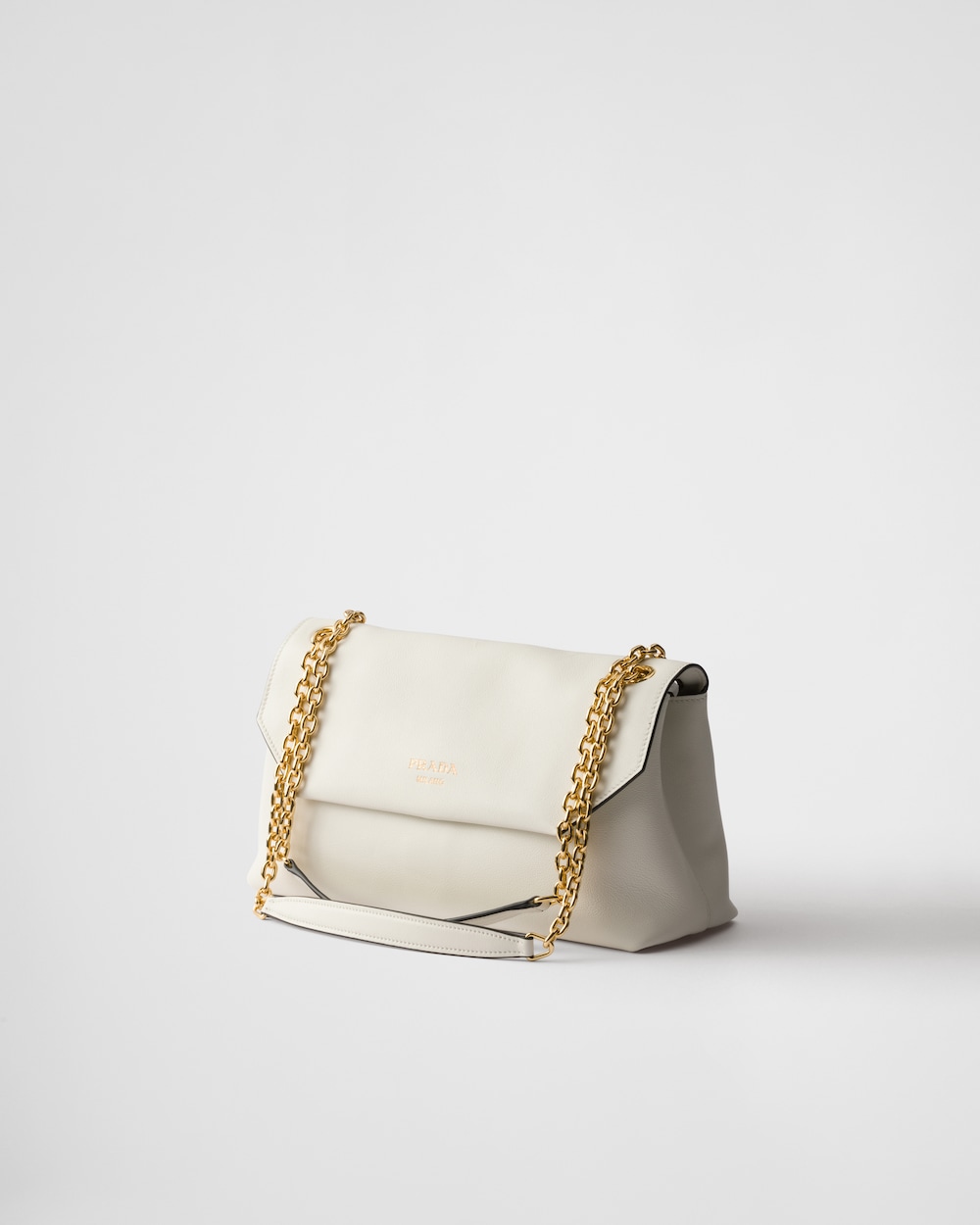 Replicate Prada Doux Medium Leather Shoulder Bag(1:1 replica)