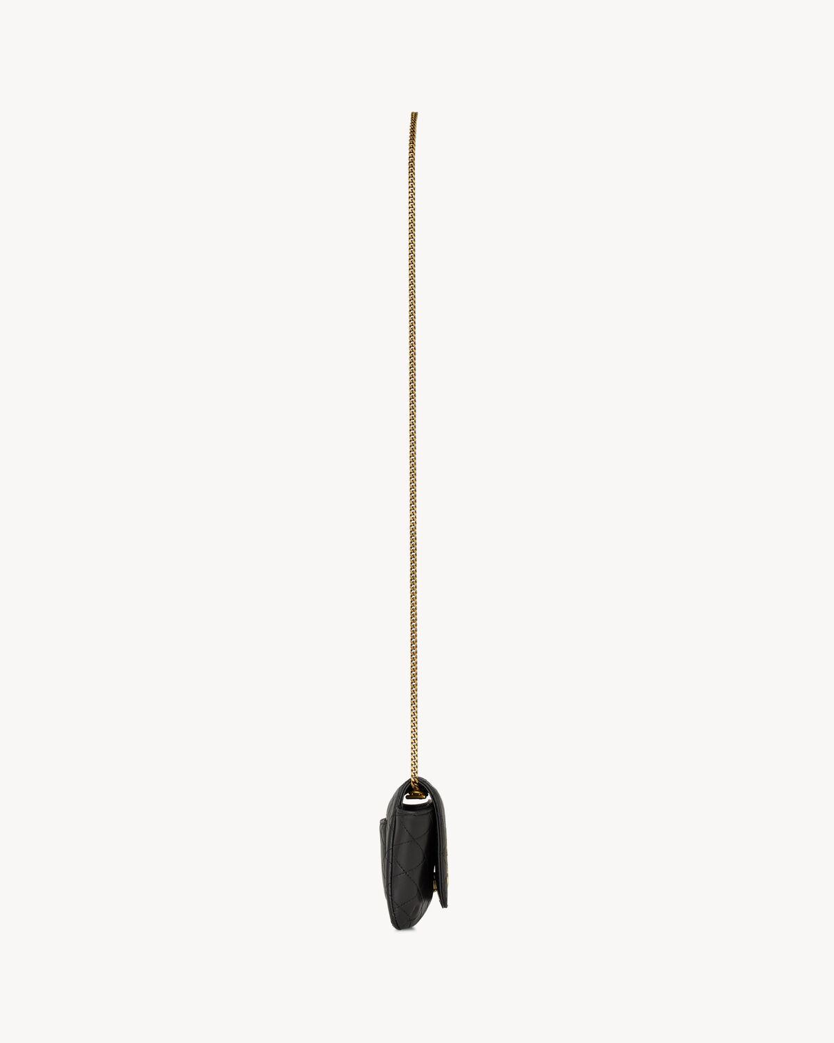 Replicate YSL Gaby Chain Phone Holder in Lambskin(1:1 replica)