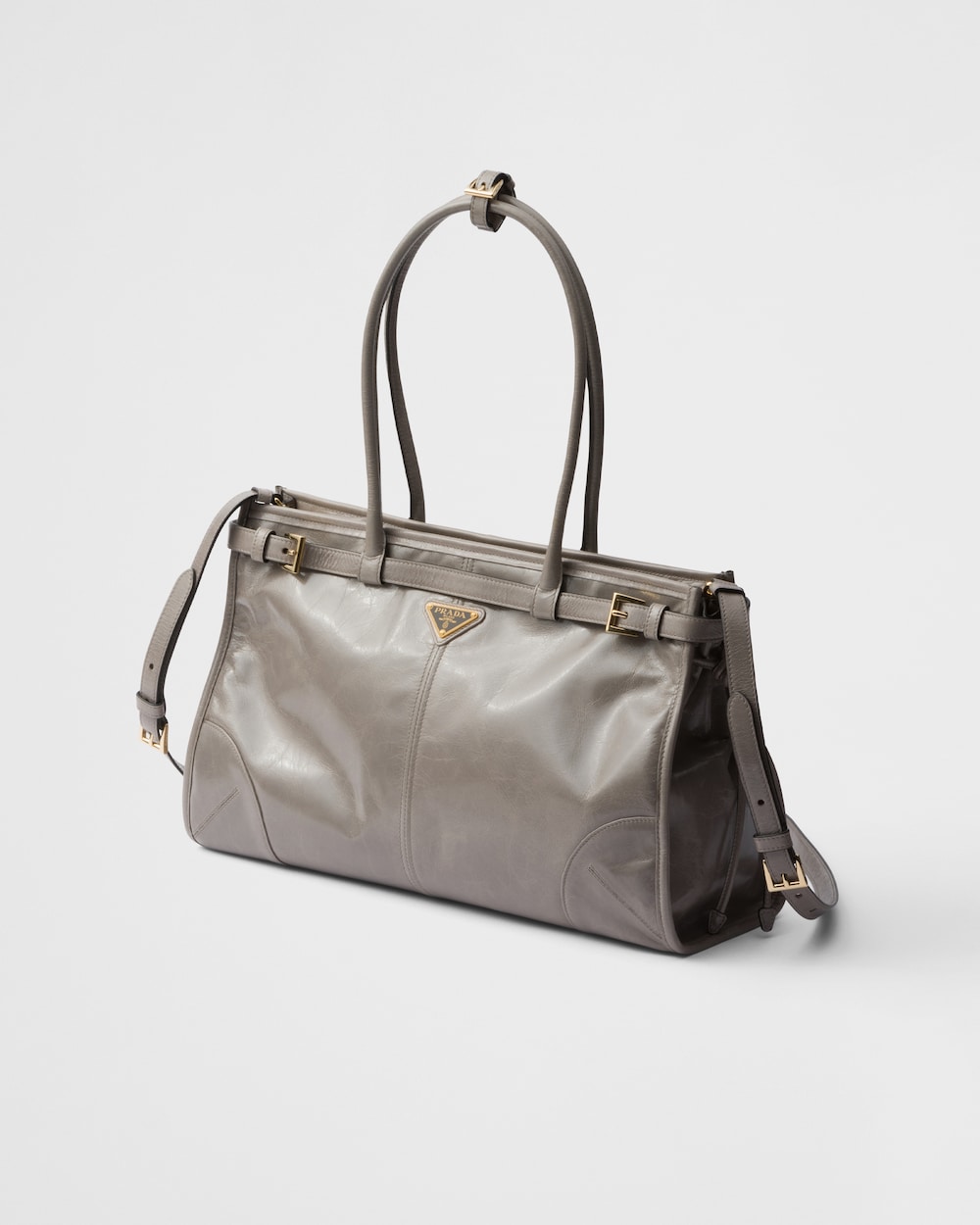 Replicate Prada Bonnie Large Leather Handbag(1:1 replica)