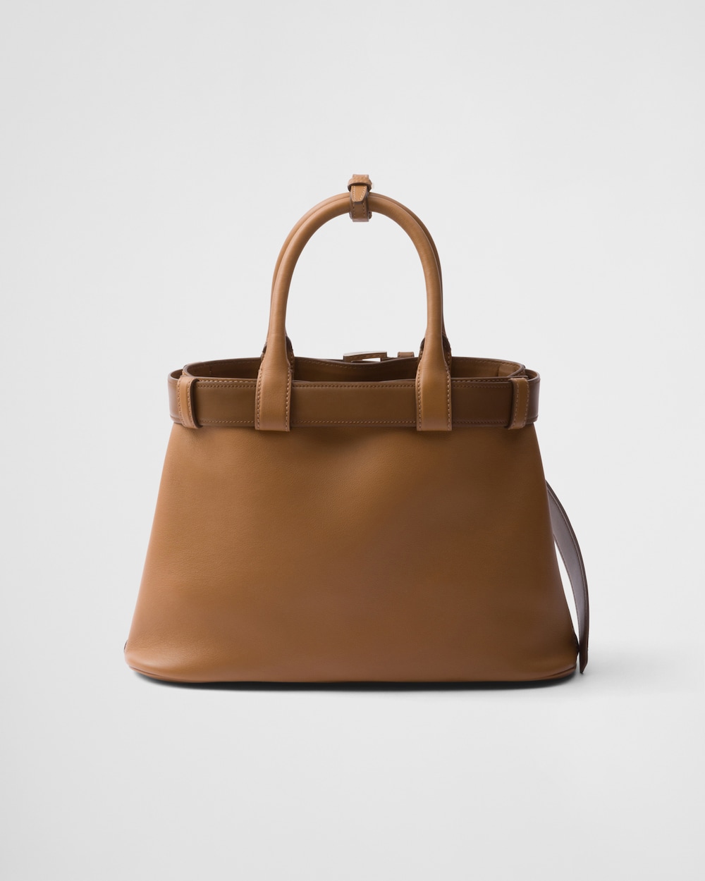 Replicate Prada Buckle Small Leather Handbag With Belt(1:1 replica)