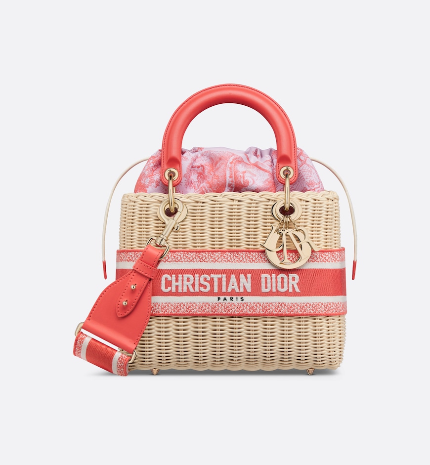 Replicate Dior Medium Dioriviera Lady Dior Bag(1:1 replica)