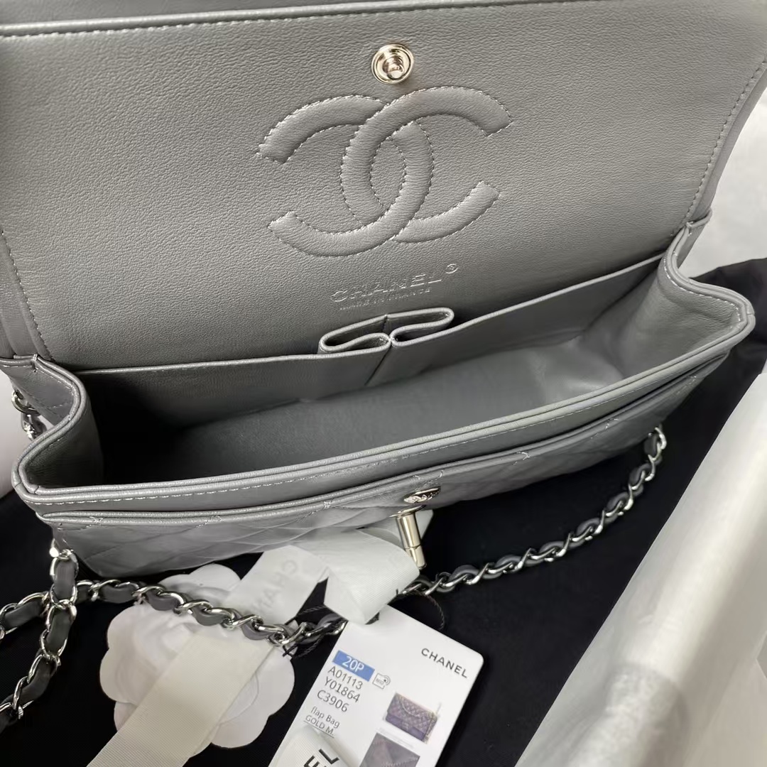 Replicate Chanel Small Classic Handbag Silver Hardware(1:1 replica)