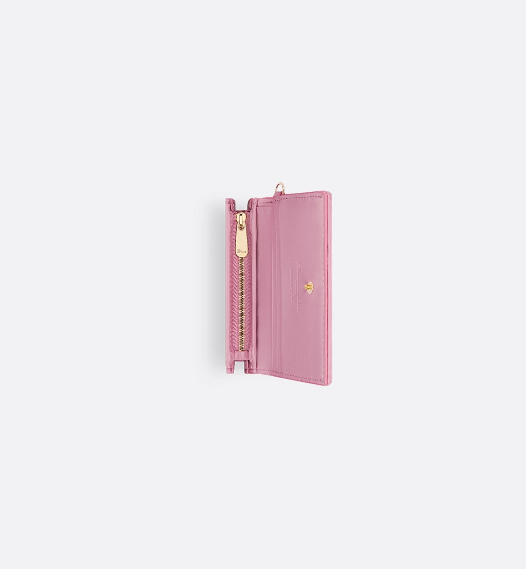 Replicate Mini Lady Dior Gardenia Wallet(1:1 replica)
