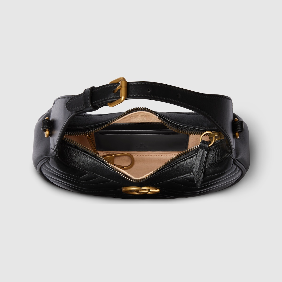 Replicate GG Marmont Half-Moon-Shaped Mini Bag(1:1 replica)