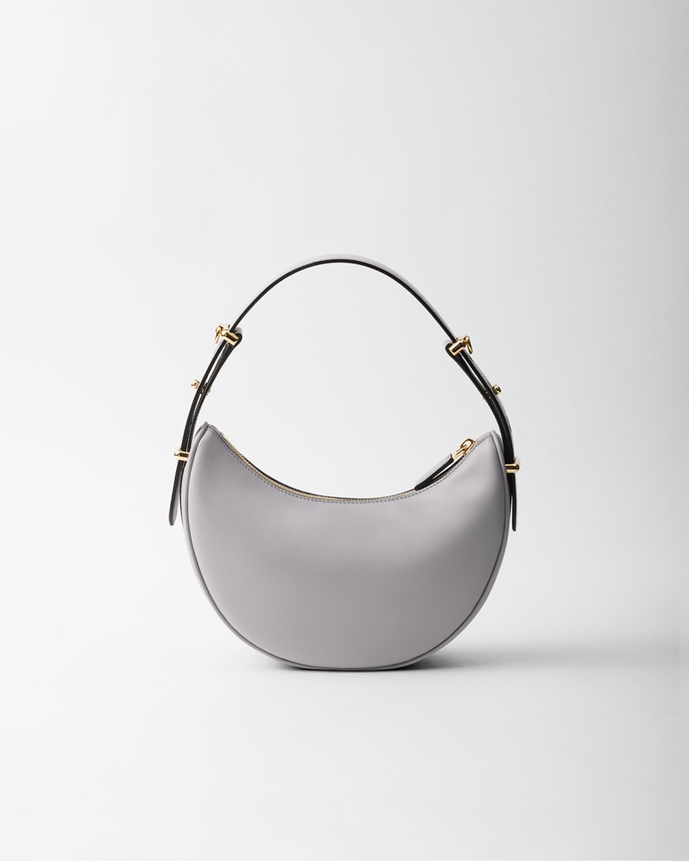 Replicate Prada Arqué Small Leather Shoulder Bag(1:1 replica)