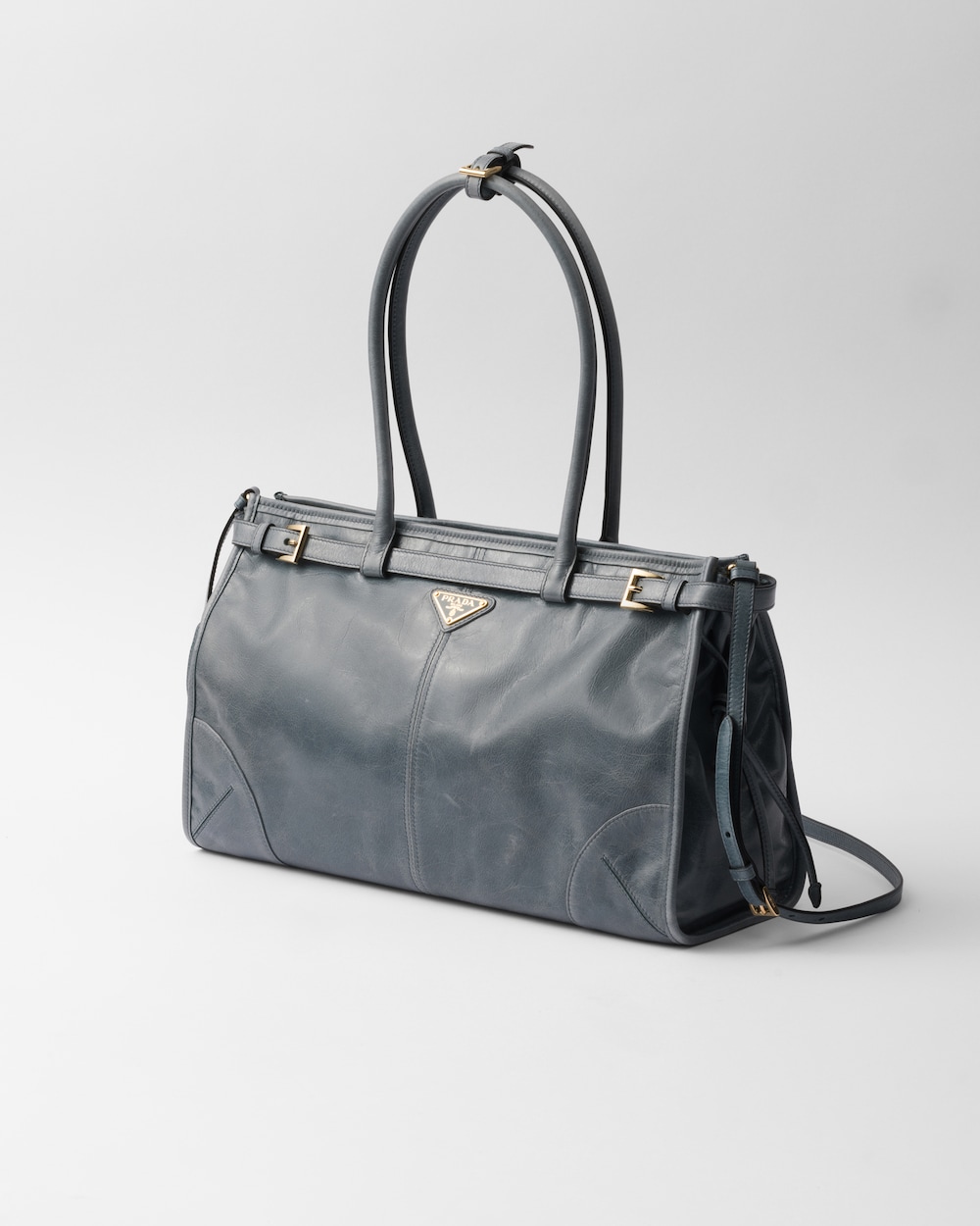 Replicate Prada Bonnie Large Leather Handbag(1:1 replica)