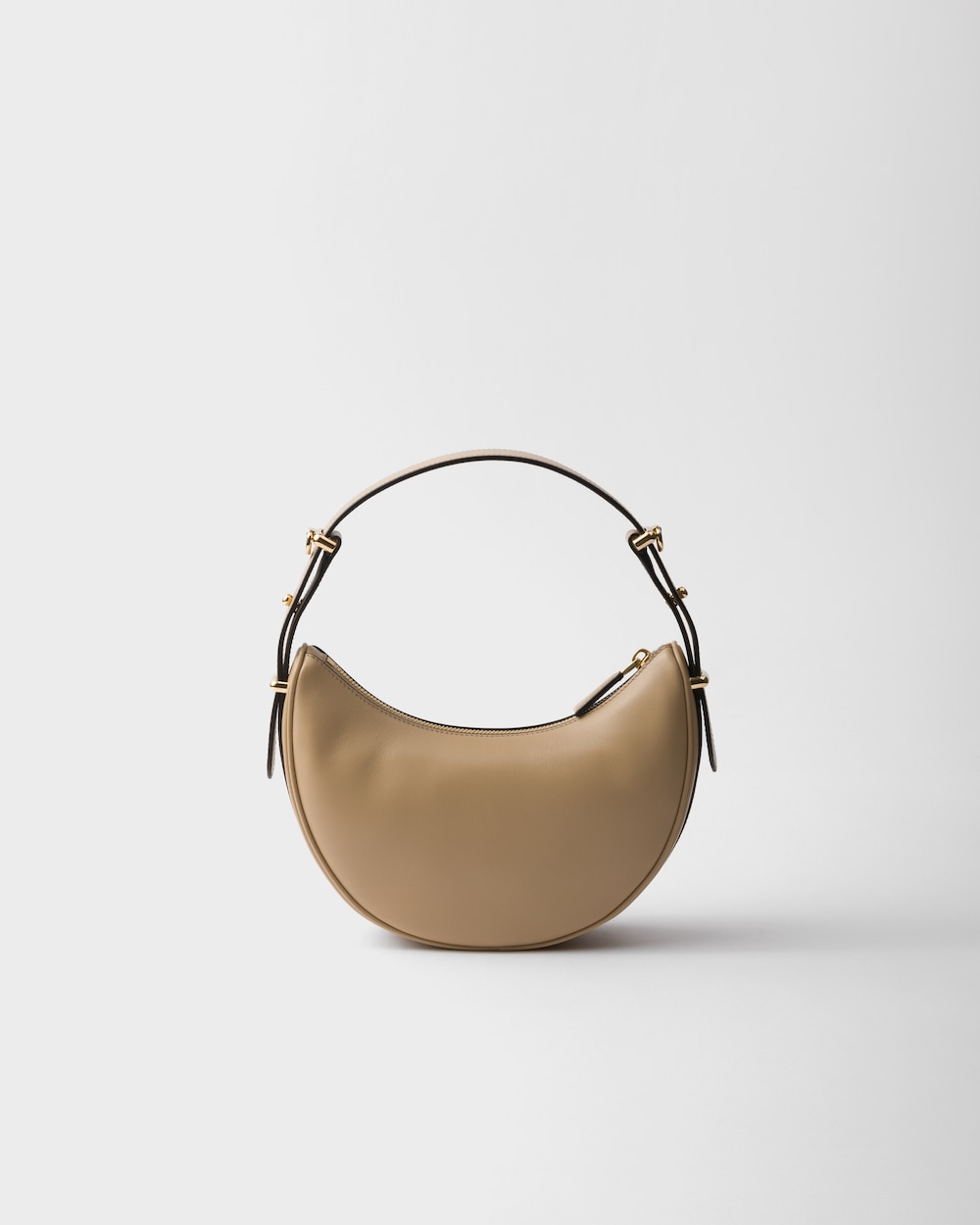 Replicate Prada Arqué Small Leather Shoulder Bag(1:1 replica)