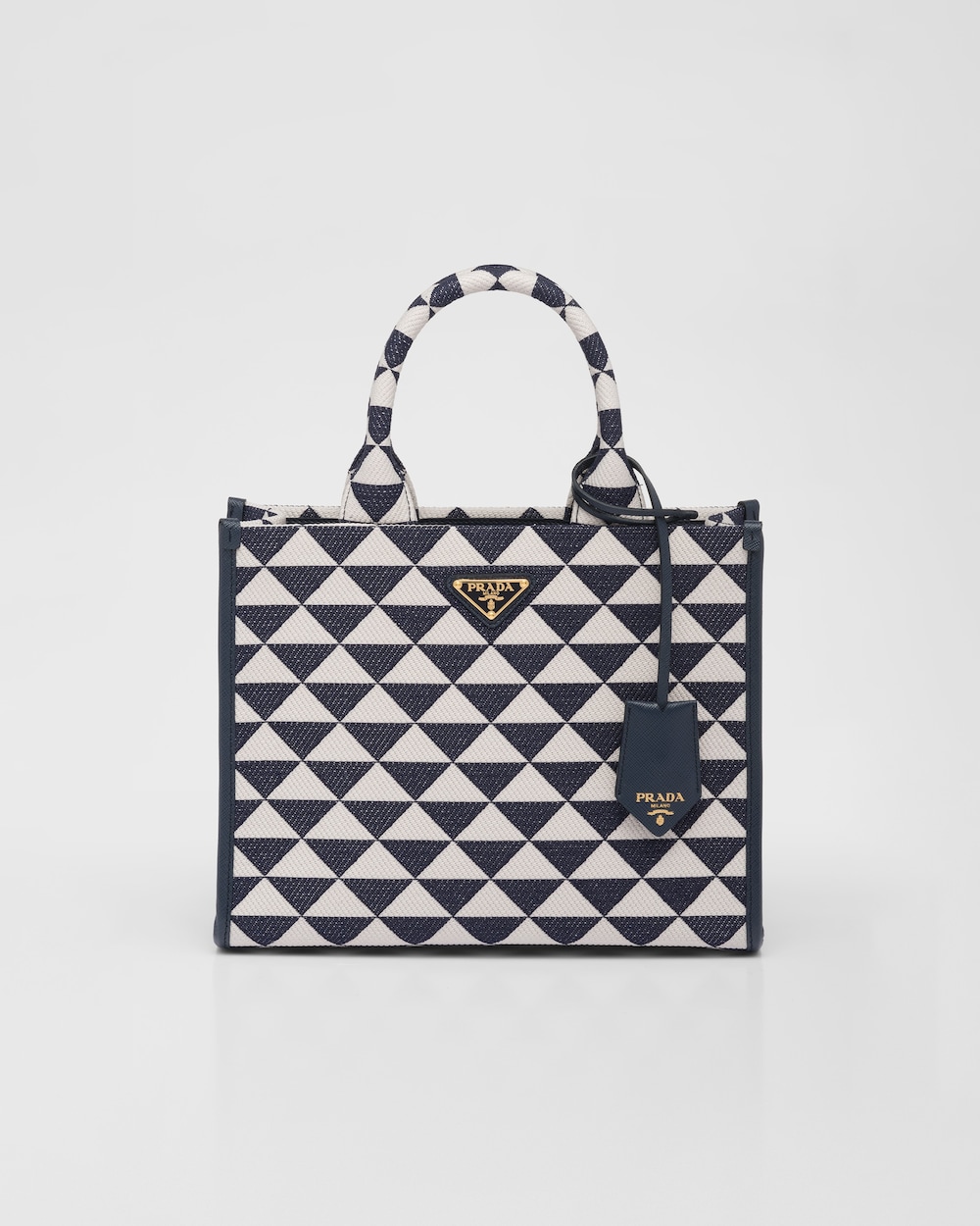 Replicate Small Prada Symbole Embroidered Fabric Handbag(1:1 replica)