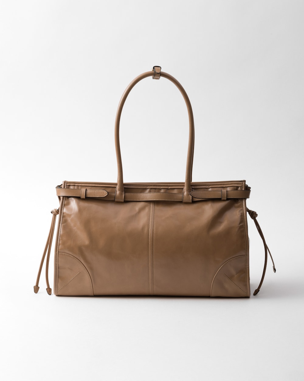 Replicate Prada Bonnie Large Leather Handbag(1:1 replica)