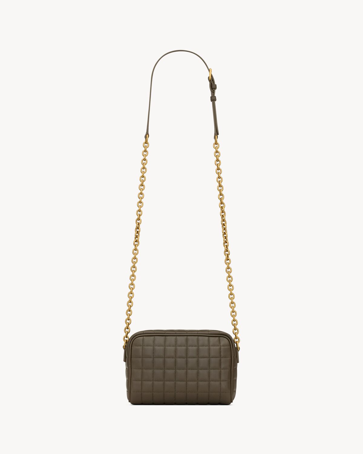 Replicate YSL Cassandre Matelassé Carré Camera Bag in Lambskin(1:1 replica)