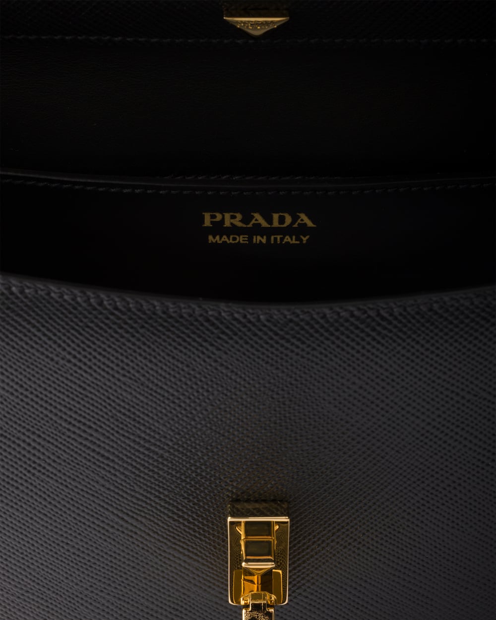 Replicate Saffiano Leather Flap Shoulder Bag(1:1 replica)