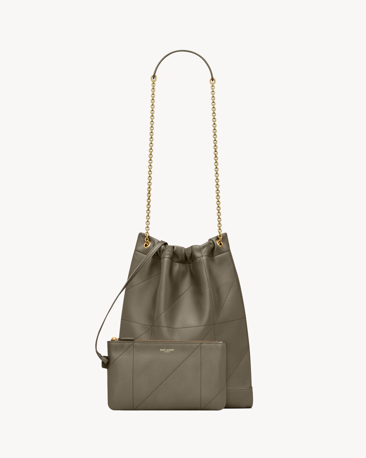 Replicate YSL Jamie 4.3 Pochon in Lambskin(1:1 replica)