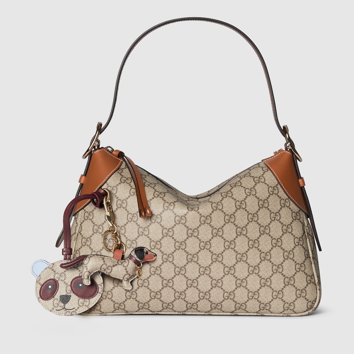 Replicate GG Emblem Medium Shoulder Bag(1:1 replica)