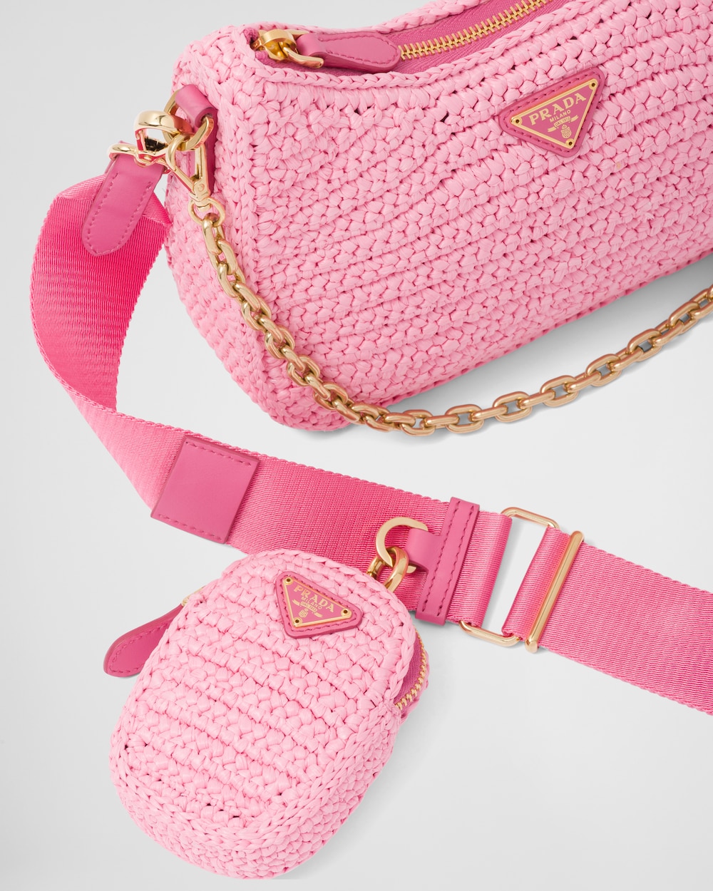 Replicate Prada Re-Edition 2005 Crochet Bag(1:1 replica)