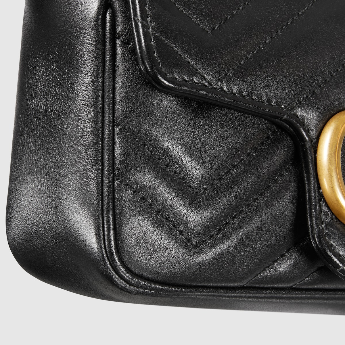 Replicate GG Marmont Leather Super Mini Bag(1:1 replica)