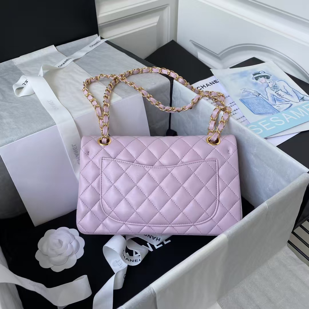 Replicate Chanel Small Classic Handbag Gold Hardware(1:1 replica)