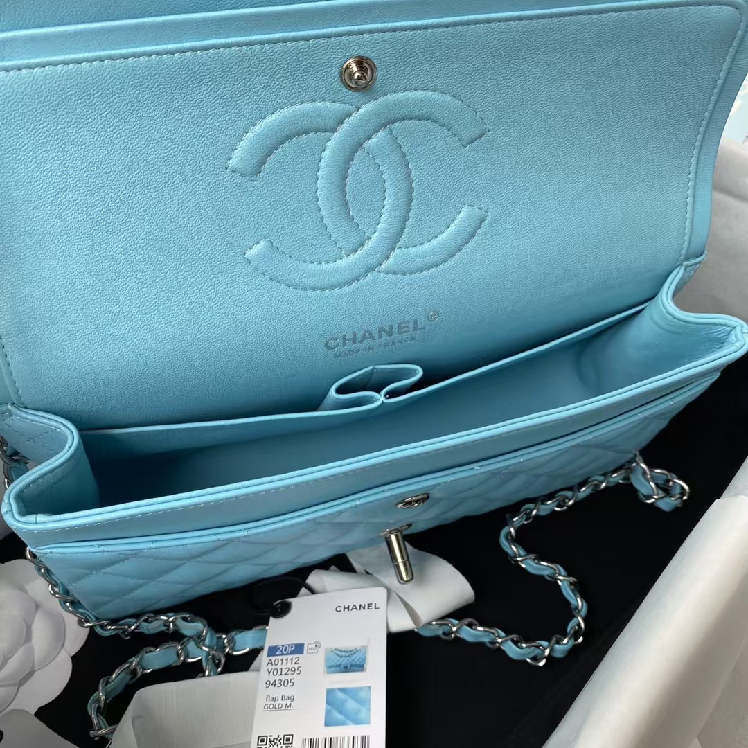 Replicate Chanel Classic 11.12 Handbag Silver Hardware(1:1 replica)