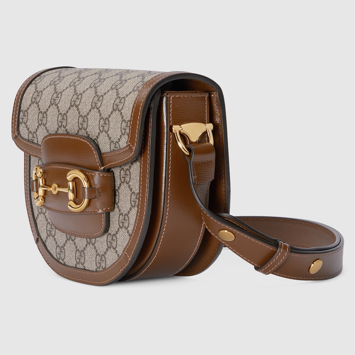 Replicate Gucci Horsebit 1955 Mini Rounded Bag(1:1 replica)