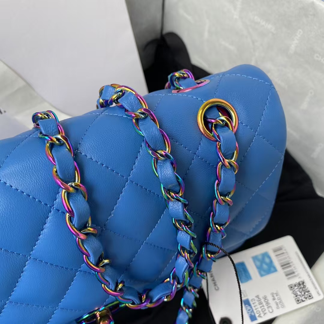 Replicate Chanel Small Classic Handbag Gradient Metal(1:1 replica)