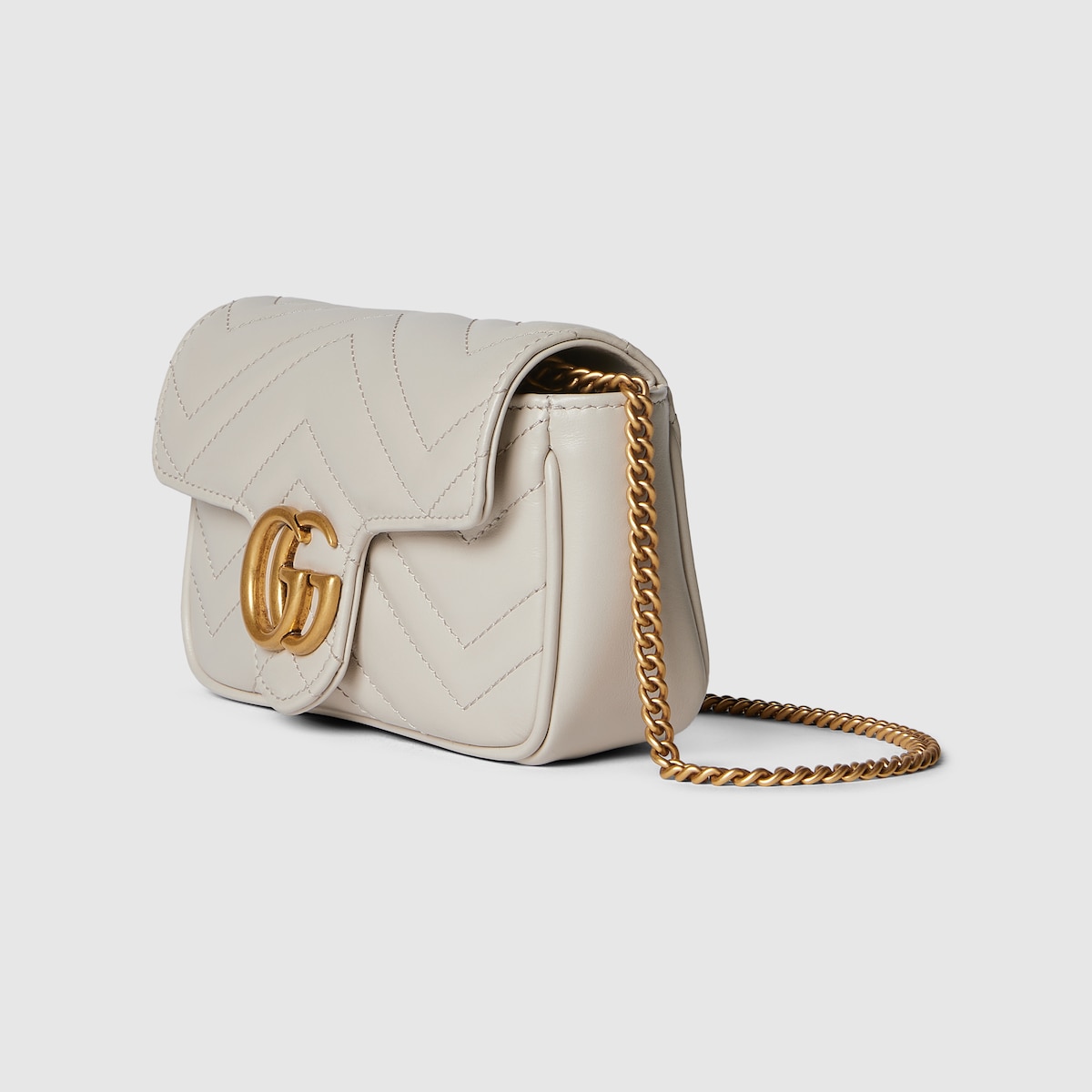 Replicate GG Marmont Leather Super Mini Bag(1:1 replica)