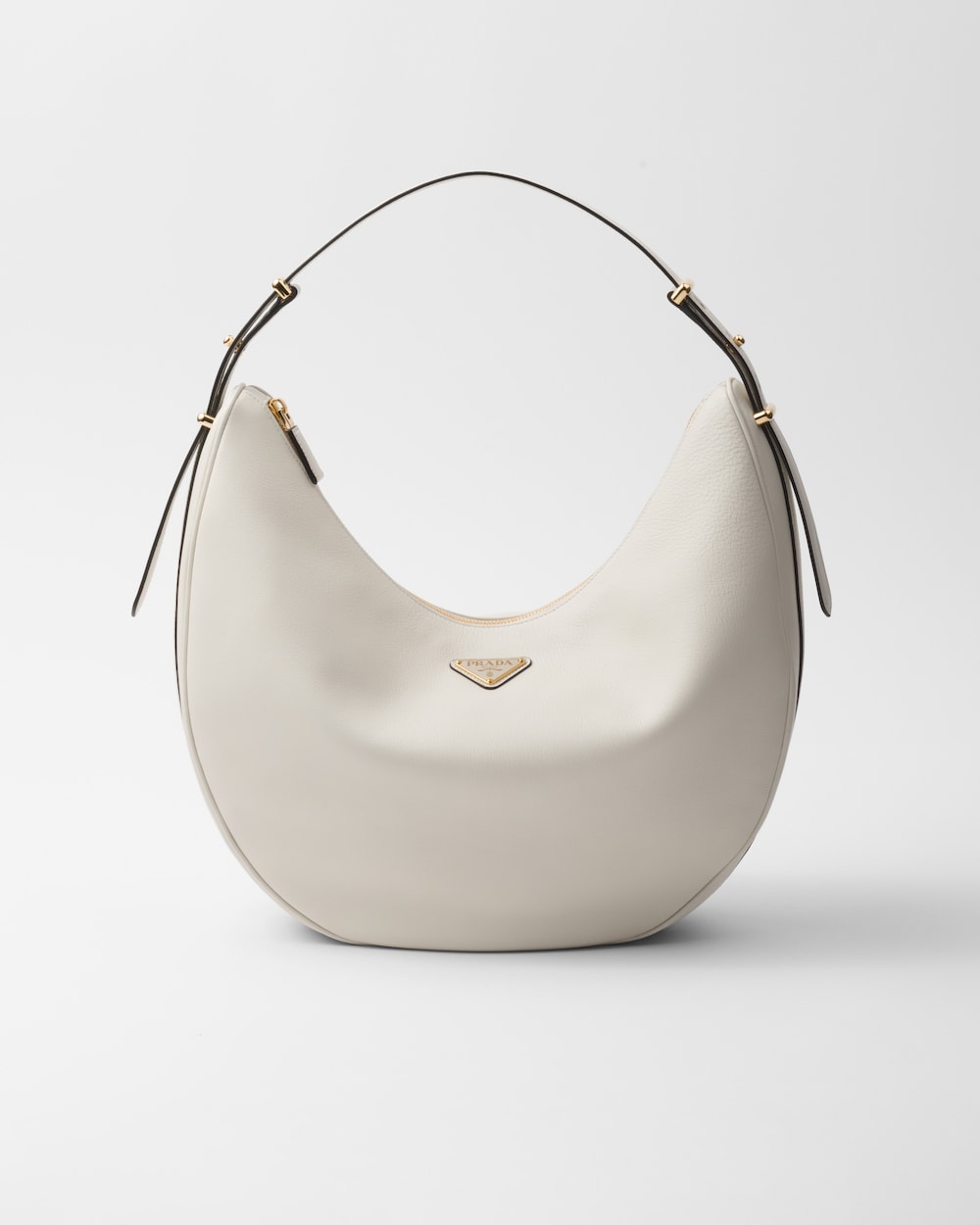 Replicate Prada Arqué Large Leather Shoulder Bag(1:1 replica)