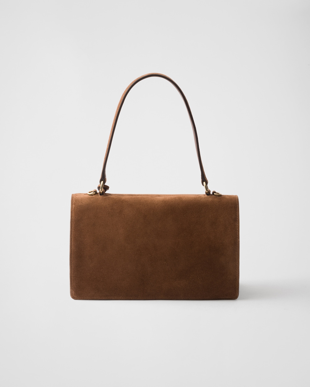 Replicate Prada Soft Sound Medium Suede Shoulder Bag(1:1 replica)