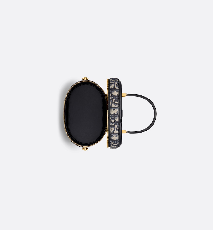Replicate Dior Small CD Signature Vanity Case(1:1 replica)