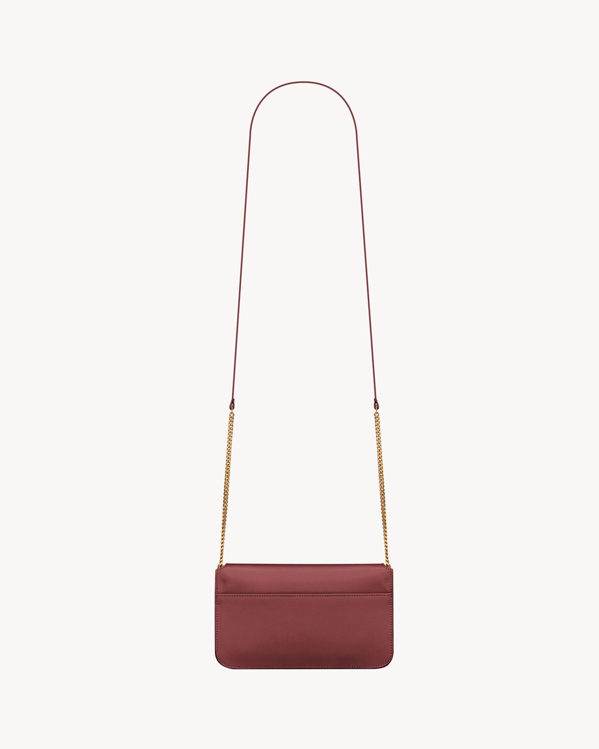 Replicate YSL Cassandre Phone Holder in Smooth Leather(1:1 replica)