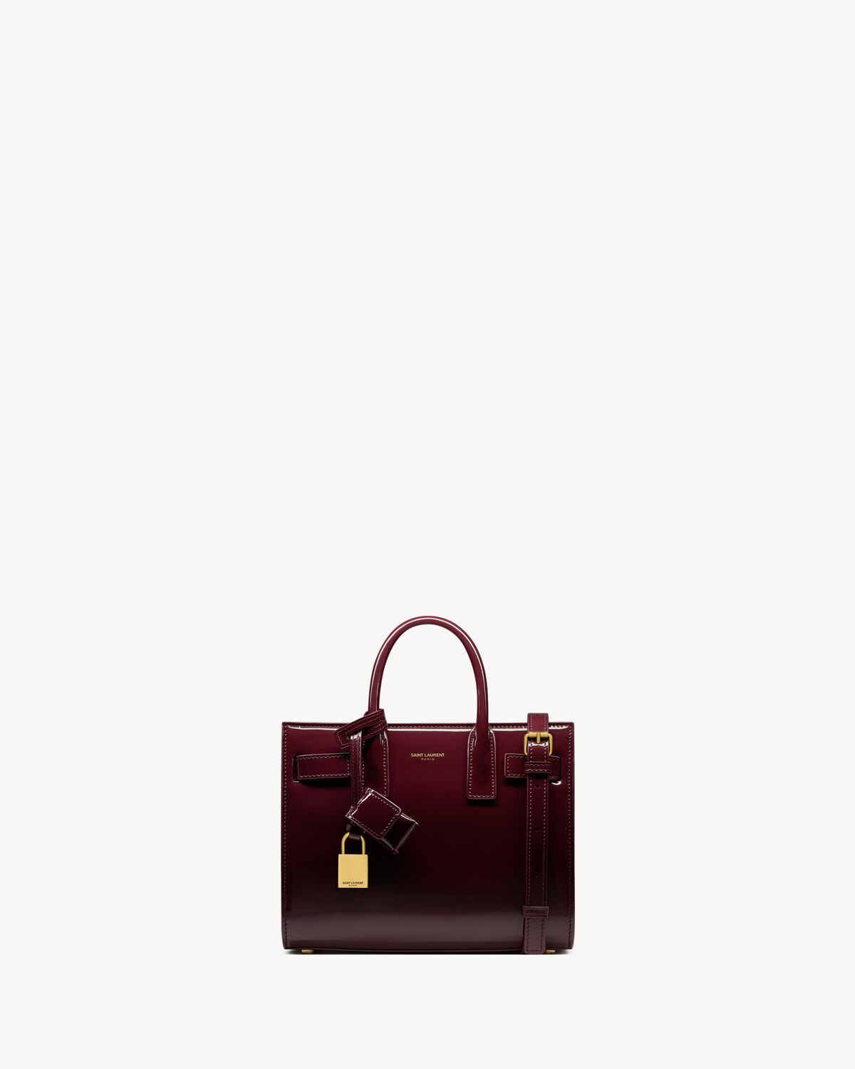 Replicate YSL Sac De Jour Nano In Patent Leather(1:1 replica)