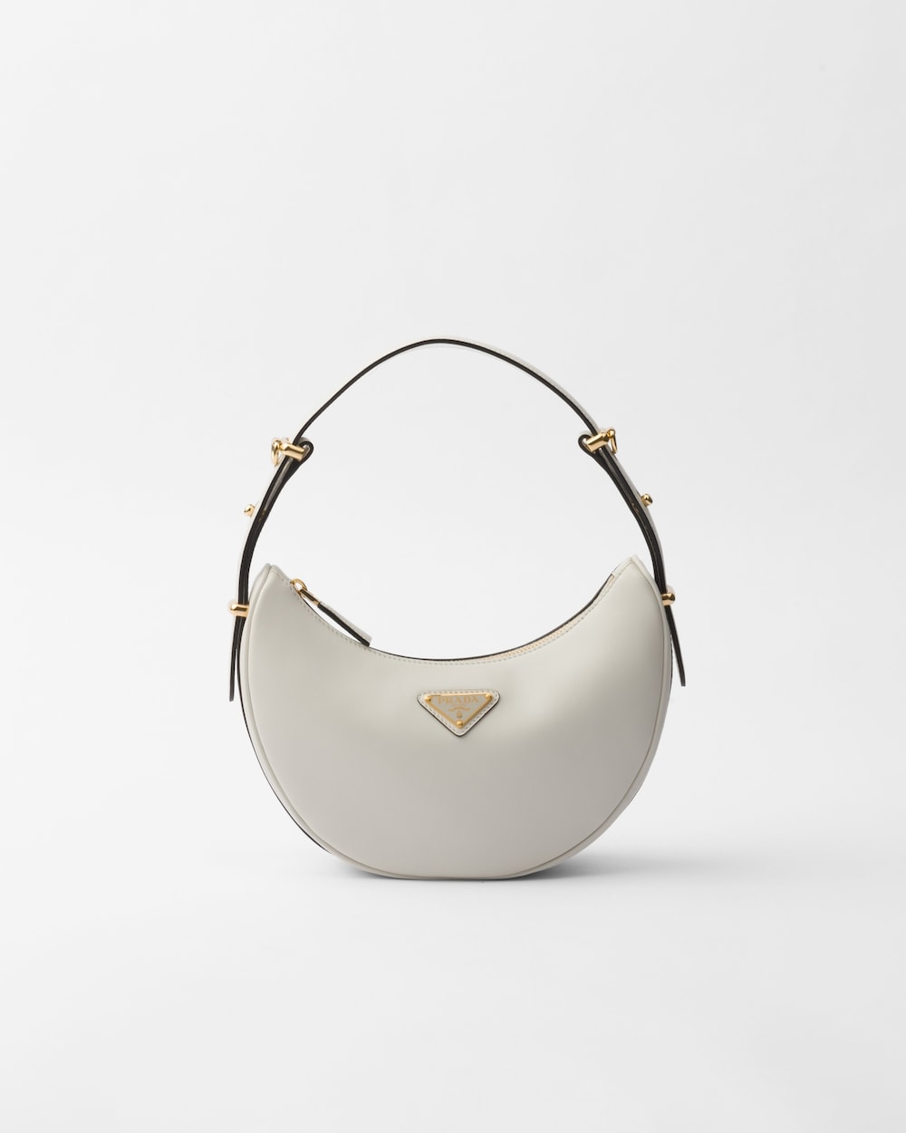 Replicate Prada Arqué Small Leather Shoulder Bag(1:1 replica)