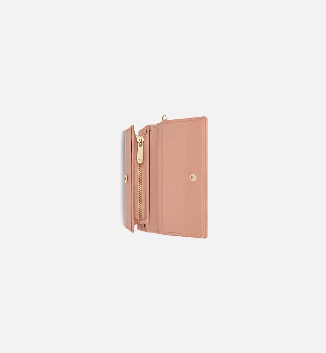 Replicate Mini Lady Dior Gardenia Wallet(1:1 replica)