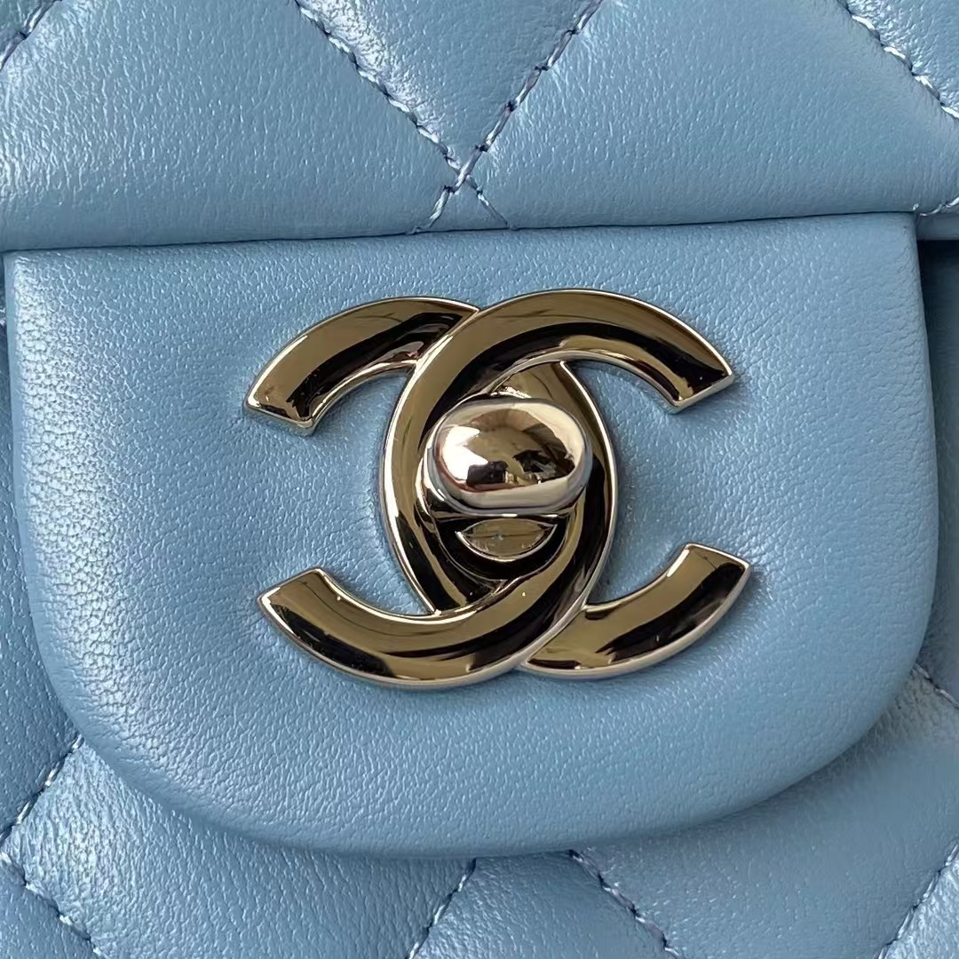 Replicate Chanel Small Classic Handbag Silver Hardware(1:1 replica)