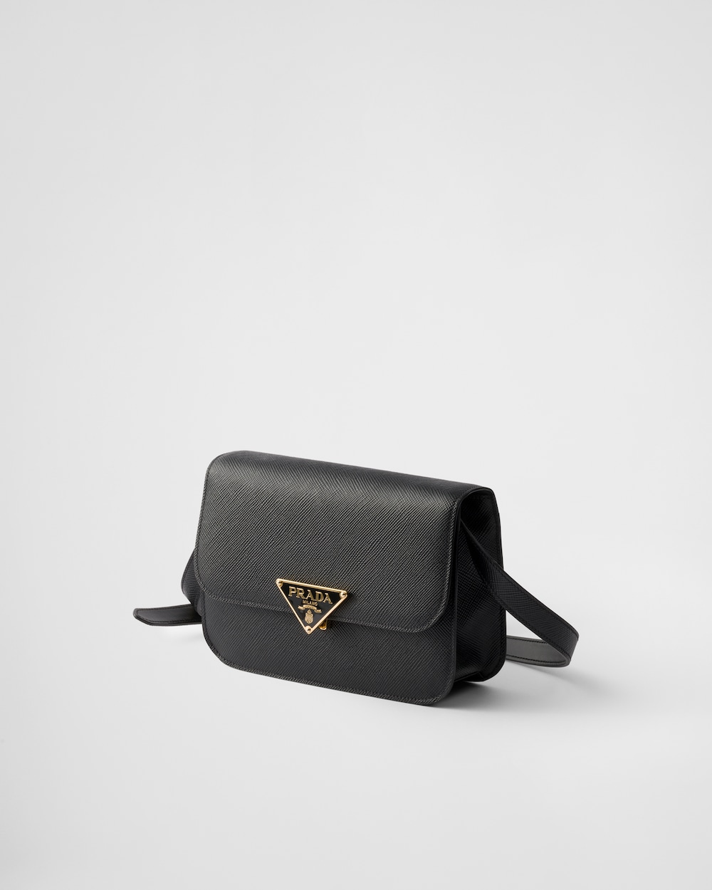 Replicate Saffiano Leather Flap Shoulder Bag(1:1 replica)