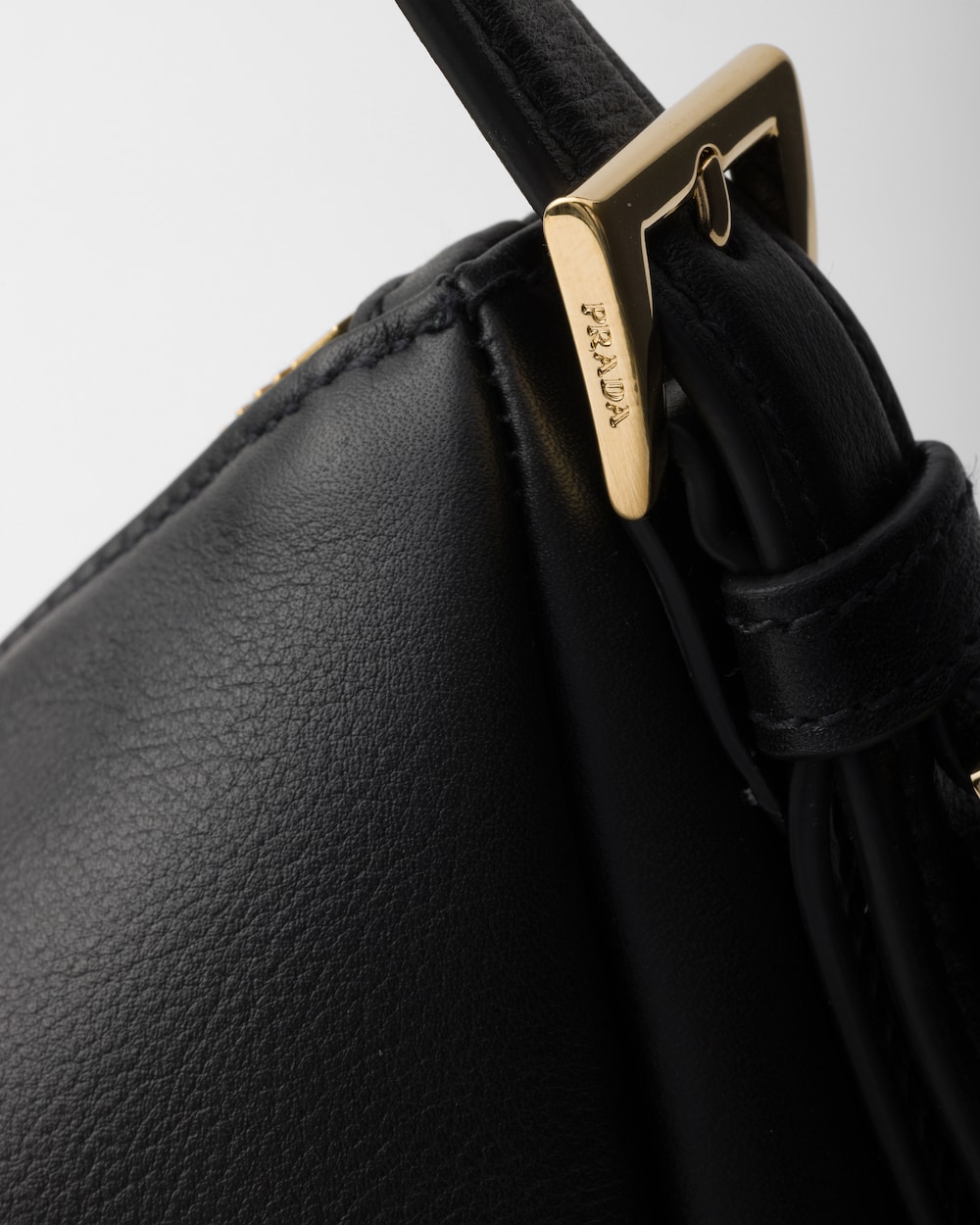 Replicate Prada Aimée Large Leather Shoulder Bag(1:1 replica)