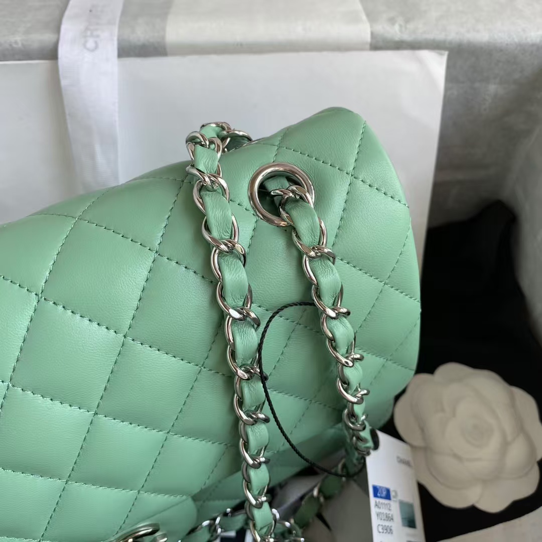 Replicate Chanel Classic 11.12 Handbag Silver Hardware(1:1 replica)