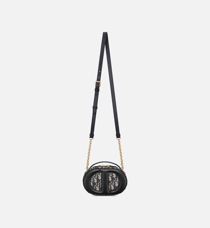 Replicate Dior CD Signature Oval Camera Bag(1:1 replica)