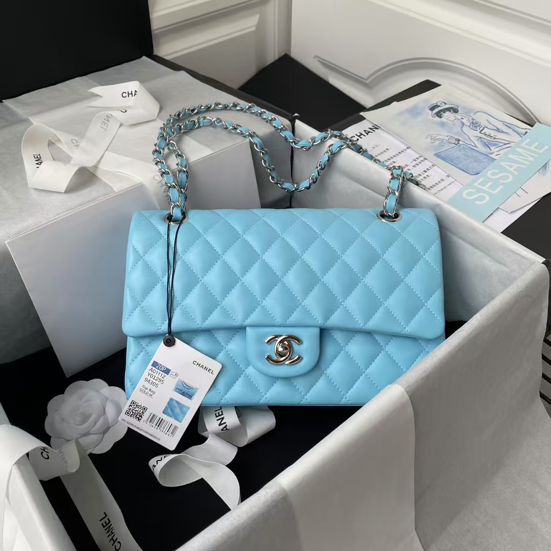 Replicate Chanel Classic 11.12 Handbag Silver Hardware(1:1 replica)