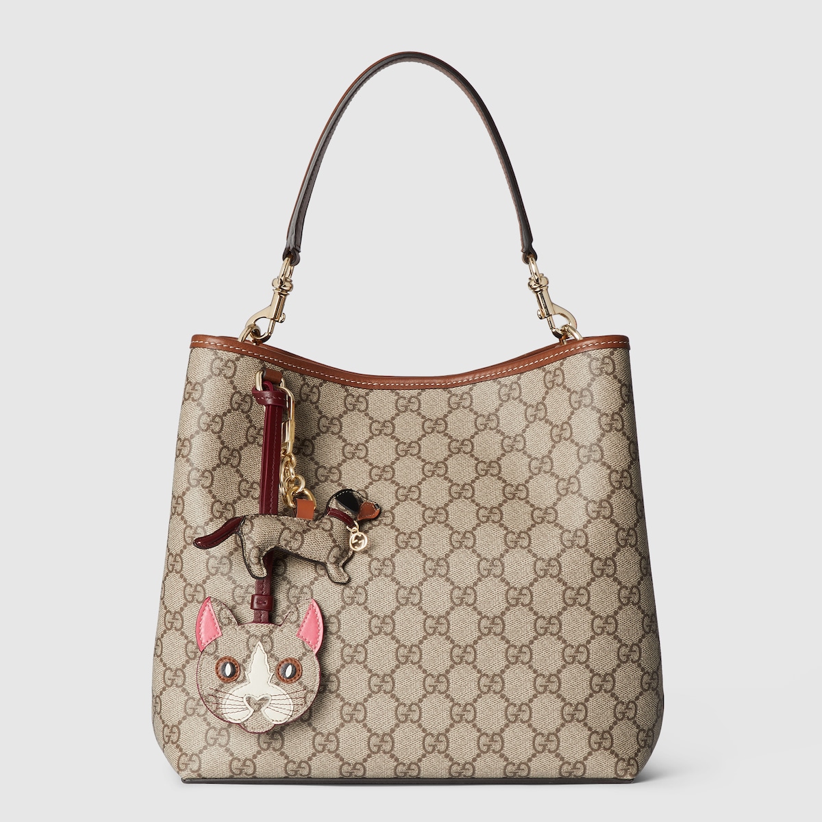 Replicate Emblem Small Shoulder Bag(1:1 replica)