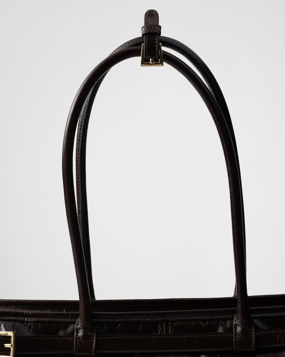 Replicate Prada Bonnie Large Leather Handbag(1:1 replica)