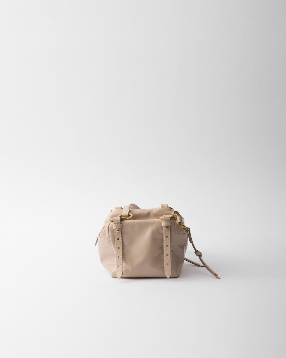 Replicate Prada Dangle Leather Top-Handle Mini-Bag(1:1 replica)