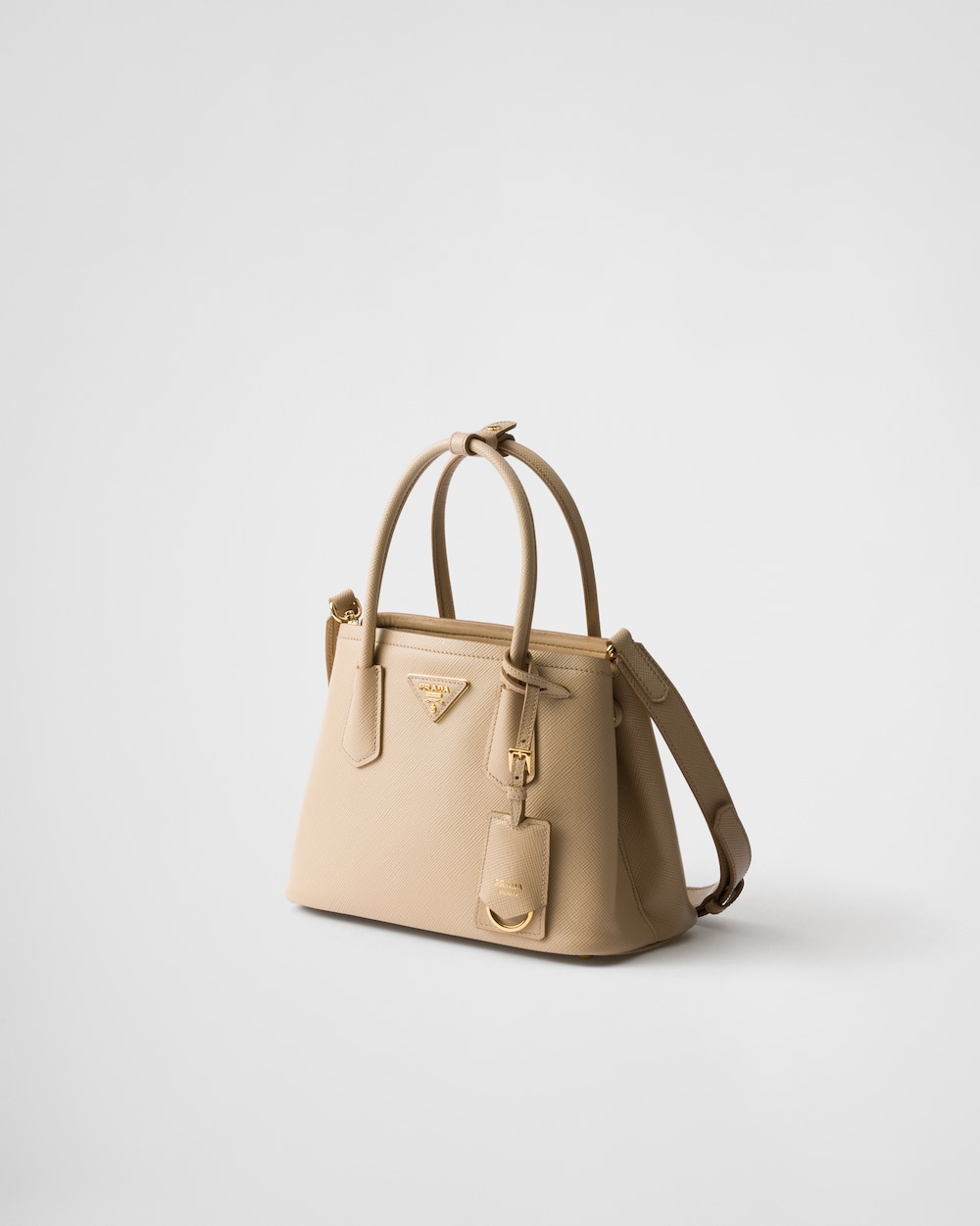Replicate Small Prada Double Saffiano Leather Bag(1:1 replica)