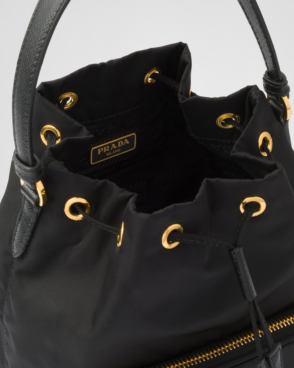 Replicate Prada Duet Re-Nylon Bucket Bag(1:1 replica)