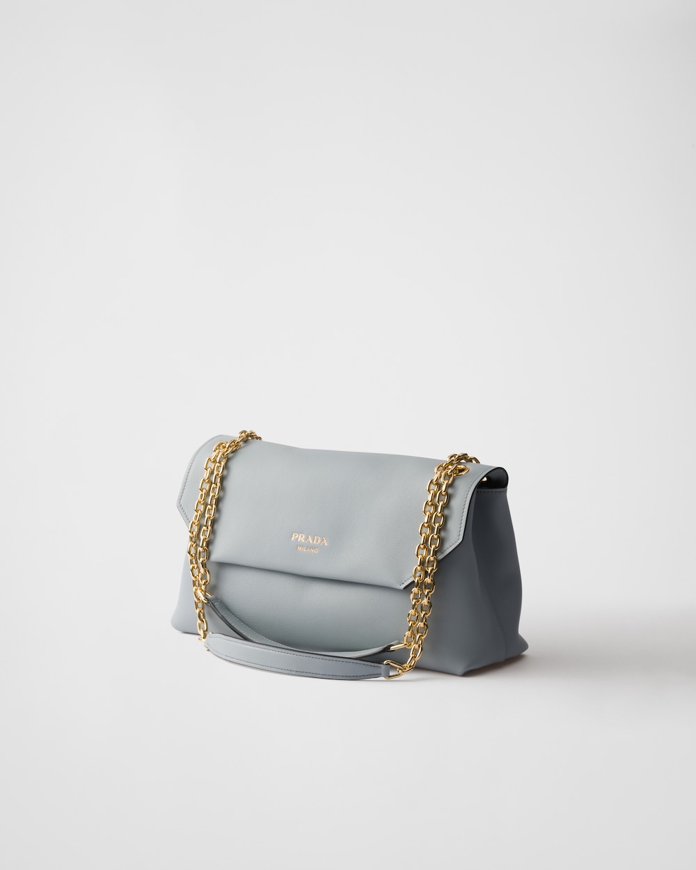 Replicate Prada Doux Medium Leather Shoulder Bag(1:1 replica)