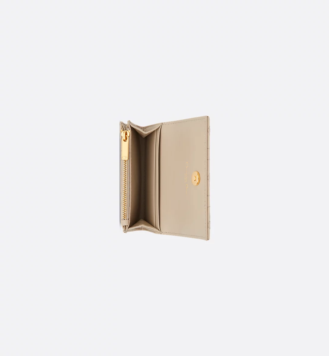 Replicate Dior Caro Glycine Wallet(1:1 replica)